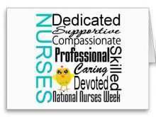 68 The Best Nurses Week Flyer Templates Templates by Nurses Week Flyer Templates