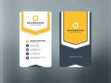 68 The Best Vertical Name Card Template Now by Vertical Name Card Template