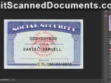 68 Visiting Make A Social Security Card Template in Word for Make A Social Security Card Template