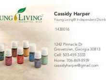 68 Visiting Young Living Business Card Templates Free For Free with Young Living Business Card Templates Free