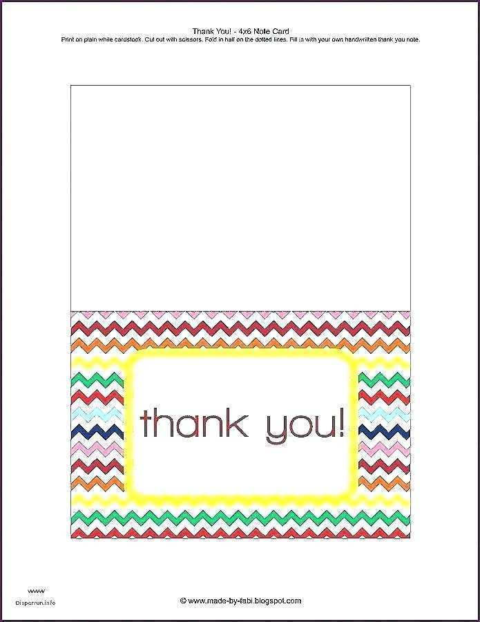 69 Adding 4 X 6 Thank You Card Template Photo for 4 X 6 Thank You Card Template