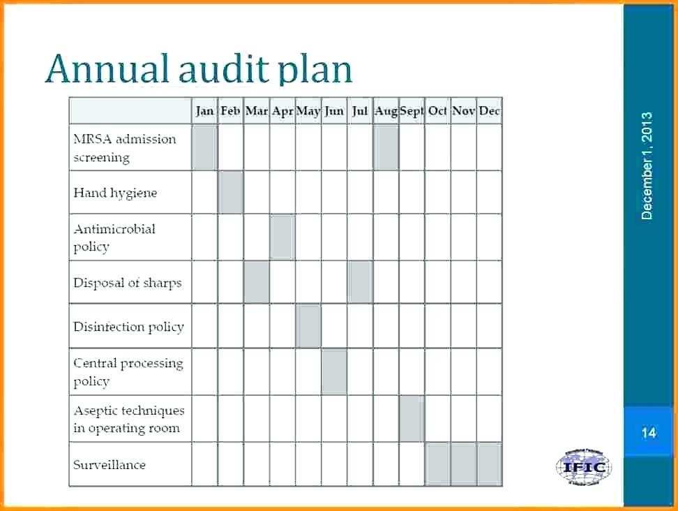 Internal Audit Dashboard Excel Template