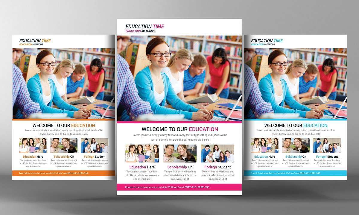 69 Blank Free Education Flyer Templates PSD File for Free Education Flyer Templates