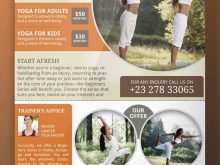 69 Blank Yoga Flyer Design Templates Layouts with Yoga Flyer Design Templates