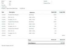 Hotel Invoice Template Excel Free