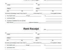 Monthly Rent Invoice Template Excel