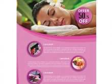 69 Create Spa Flyers Templates Free With Stunning Design with Spa Flyers Templates Free