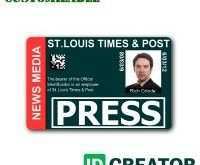 69 Creating Journalist Id Card Template Now by Journalist Id Card Template