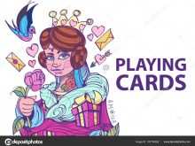69 Creating Playing Card Template Queen Of Hearts for Ms Word by Playing Card Template Queen Of Hearts