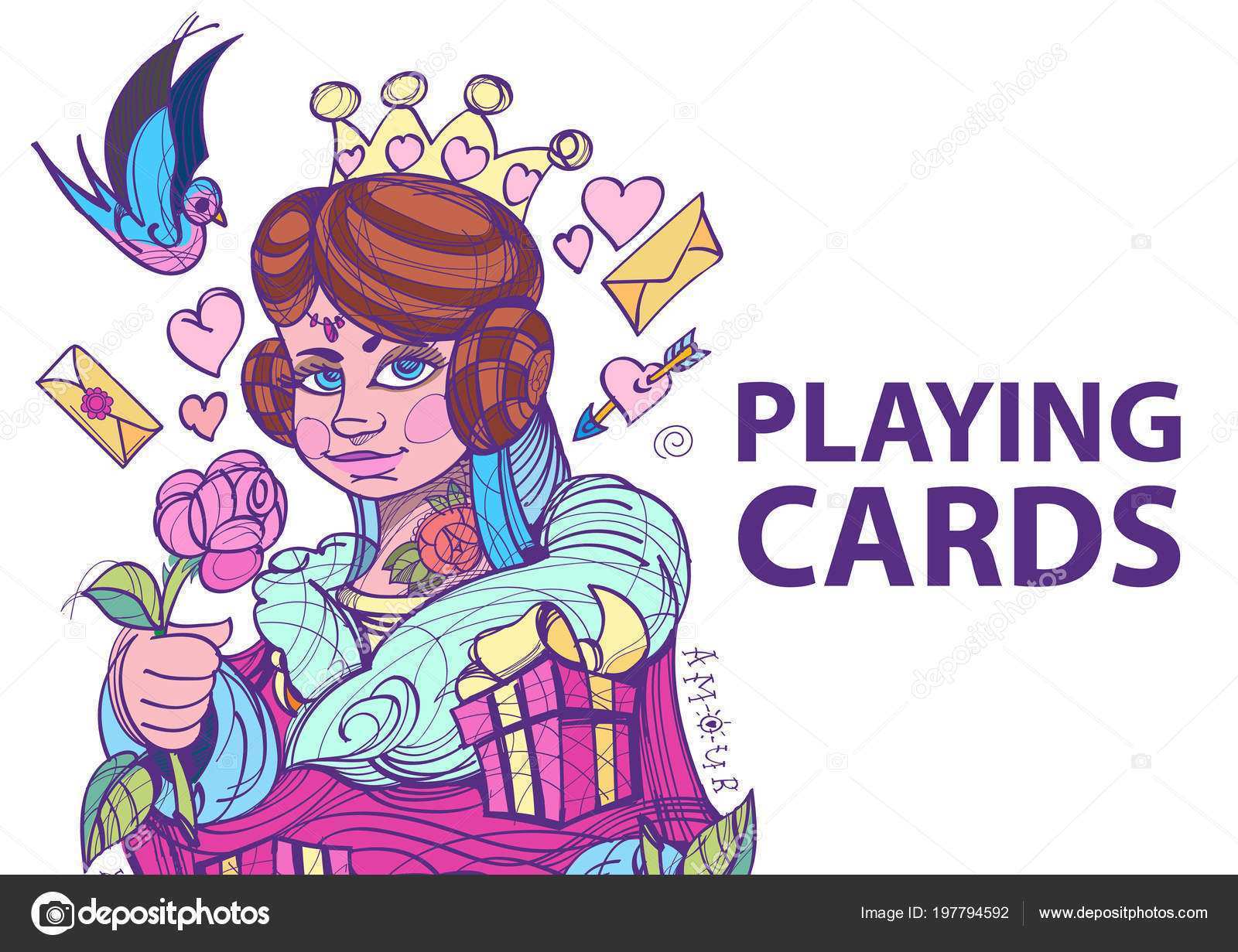 69 Creating Playing Card Template Queen Of Hearts for Ms Word by Playing Card Template Queen Of Hearts