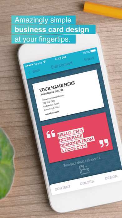 69 Customize Business Card Template App for Ms Word with Business Card Template App
