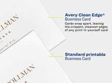 Avery Business Card Template 8371 For Pages
