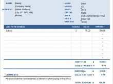 69 Customize Our Free Car Repair Invoice Template Excel Maker by Car Repair Invoice Template Excel