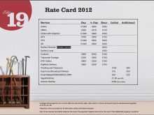 69 Customize Our Free Rate Card Template In Word Templates for Rate Card Template In Word