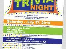69 Customize Our Free Trivia Night Flyer Template Photo with Trivia Night Flyer Template