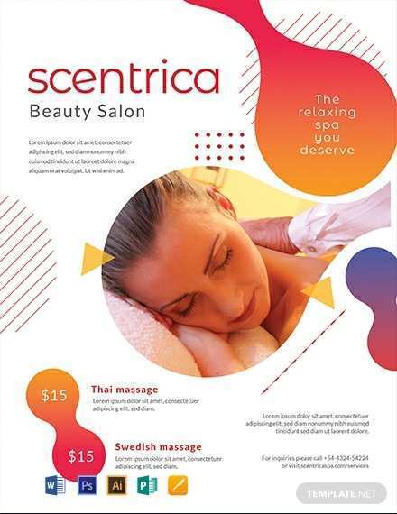 69 Customize Spa Flyers Templates Free for Ms Word for Spa Flyers Templates Free