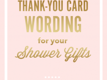 69 Format Free Bridal Shower Thank You Card Templates Now by Free Bridal Shower Thank You Card Templates