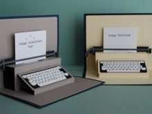 69 Format Typewriter Pop Up Card Template Photo with Typewriter Pop Up Card Template