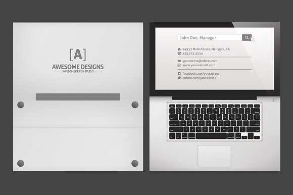 69 Free Folded Business Card Design Template Download with Folded Business Card Design Template