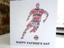 69 Free Football Father S Day Card Template for Ms Word by Football Father S Day Card Template