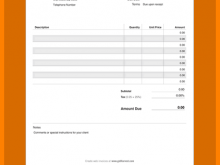 69 Free Generic Invoice Template Pdf in Photoshop with Generic Invoice Template Pdf
