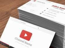 69 Free Printable Business Card Template Youtube Maker with Business Card Template Youtube