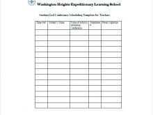 69 Free Printable Middle School Agenda Template for Ms Word for Middle School Agenda Template
