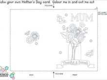 69 Free Printable Mother S Day Card Templates To Color With Stunning Design for Mother S Day Card Templates To Color