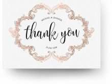 69 Free Wedding Thank You Card Template Download Templates with Wedding Thank You Card Template Download