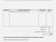 69 Freelance Production Assistant Invoice Template Layouts by Freelance Production Assistant Invoice Template