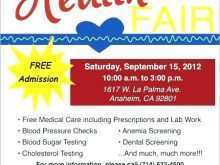 69 Health Fair Flyer Templates Free Formating by Health Fair Flyer Templates Free