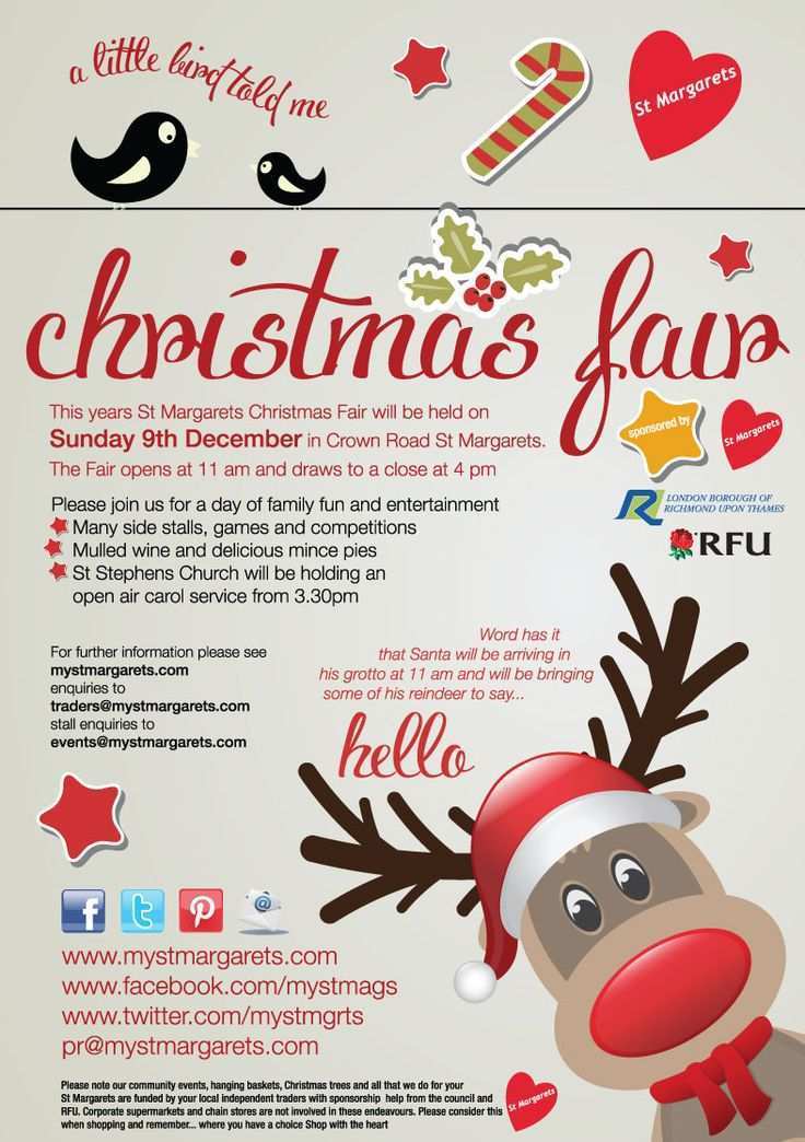 69 How To Create Christmas Fair Flyer Template in Word for Christmas Fair Flyer Template