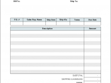 69 How To Create Garage Sale Invoice Template in Photoshop for Garage Sale Invoice Template
