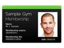 69 How To Create Gym Id Card Template Formating by Gym Id Card Template