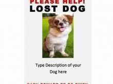 69 Printable Missing Dog Flyer Template for Ms Word for Missing Dog Flyer Template