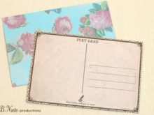 69 Printable Victorian Postcard Template for Ms Word by Victorian Postcard Template