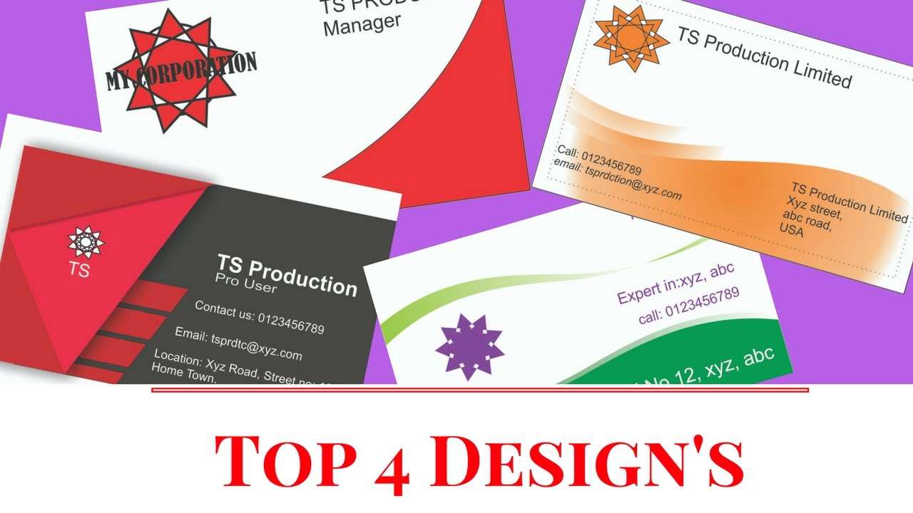 Business Card Design Templates Free Corel Draw Cards Design Templates