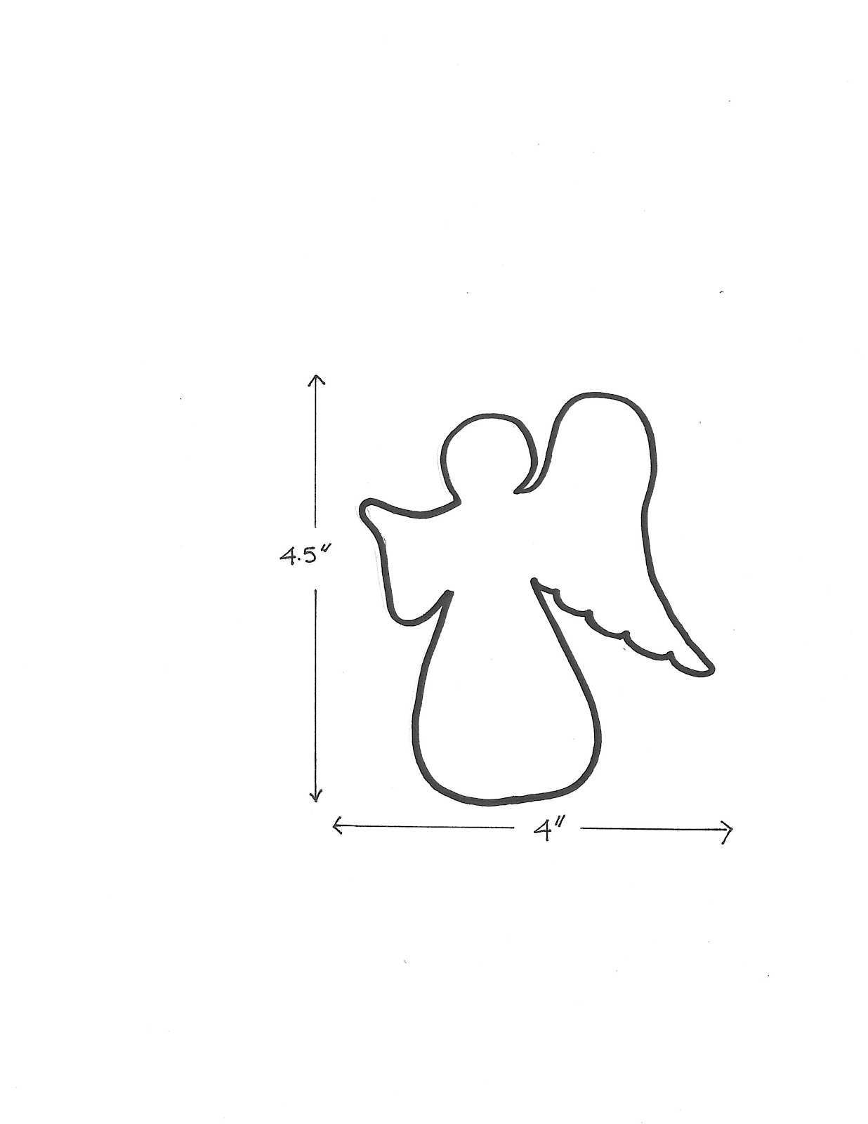 69 Report Christmas Card Angel Template Now for Christmas Card Angel Template