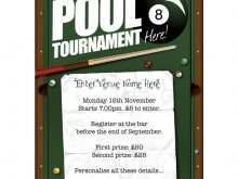 69 Report Free Pool Tournament Flyer Template With Stunning Design with Free Pool Tournament Flyer Template