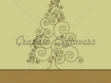 Retro Christmas Card Template