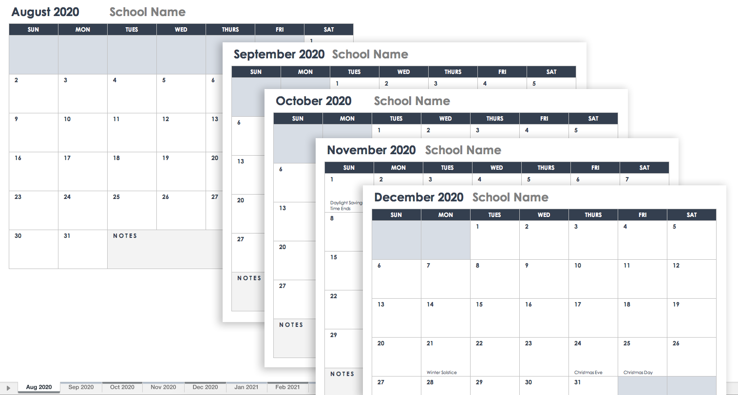 School Agenda Template Google Docs Cards Design Templates