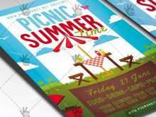 69 Standard Free Picnic Flyer Template PSD File for Free Picnic Flyer Template