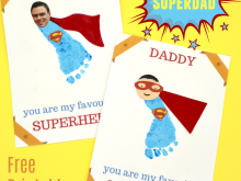 69 The Best Superhero Father S Day Card Template Now by Superhero Father S Day Card Template
