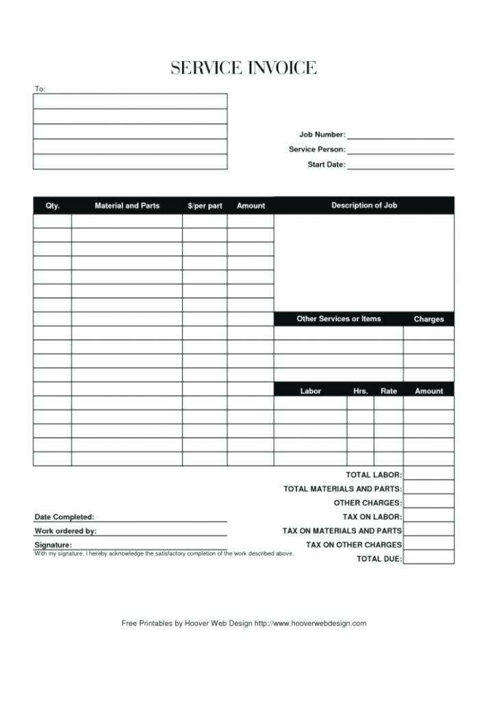 Free Lawn Maintenance Invoice Template - Cards Design Templates