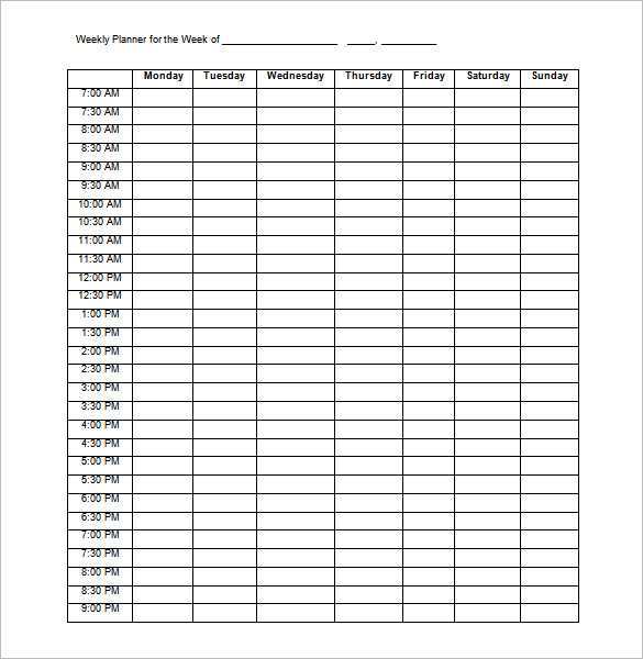 69 Visiting Hourly Class Schedule Template PSD File for Hourly Class ...