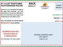 48 Format 6X4 25 Postcard Template Formating with 6X4 25 Postcard