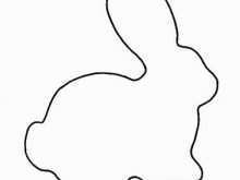70 Blank Rabbit Easter Card Templates for Ms Word with Rabbit Easter Card Templates