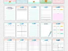 70 Blank School Planner Template Printable Now by School Planner Template Printable