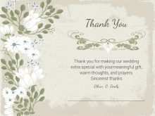 70 Blank Vintage Thank You Card Template Formating by Vintage Thank You Card Template