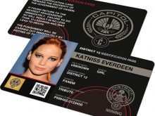 70 Create Hunger Games Id Card Template With Stunning Design by Hunger Games Id Card Template